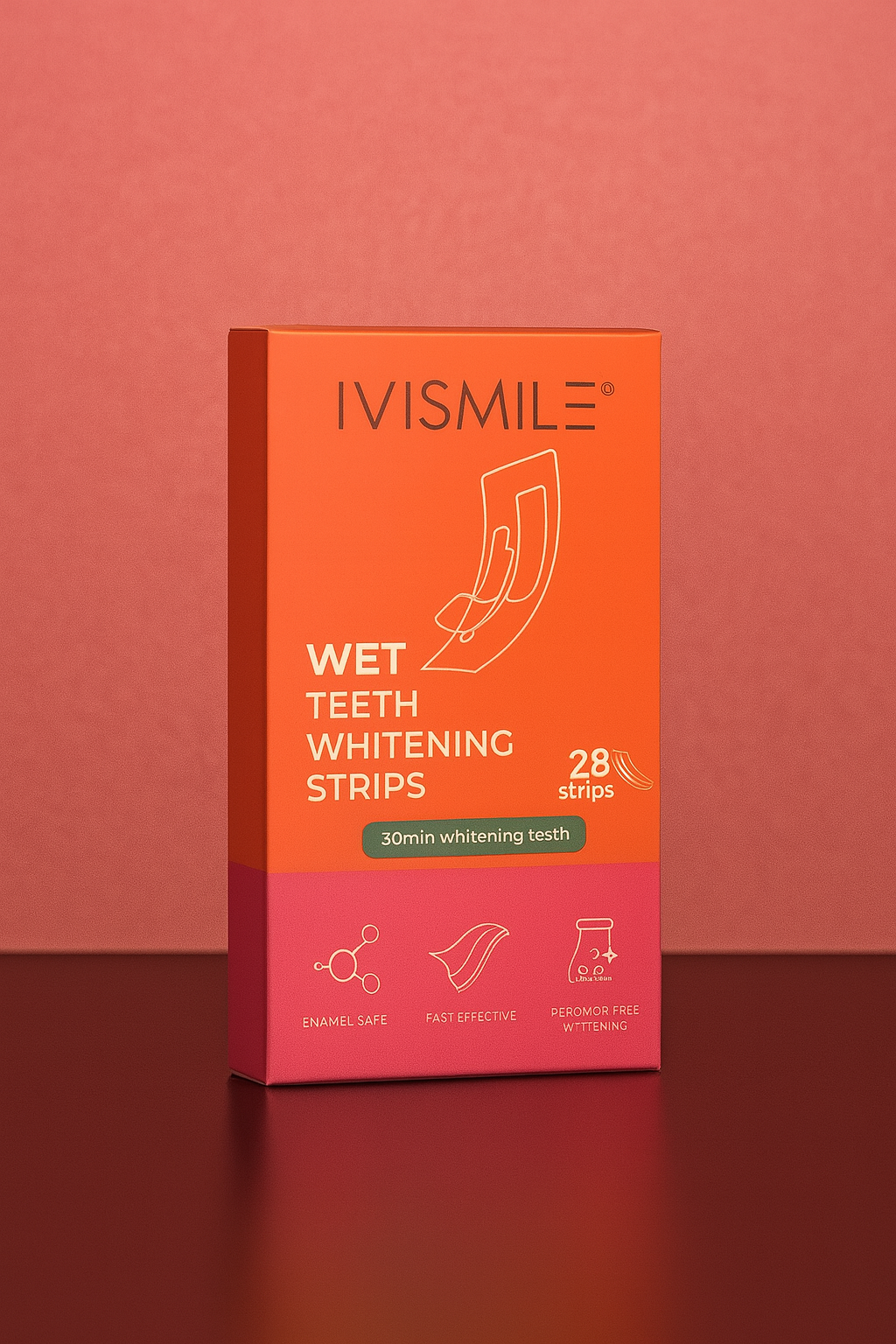 WET Teeth whitening strips