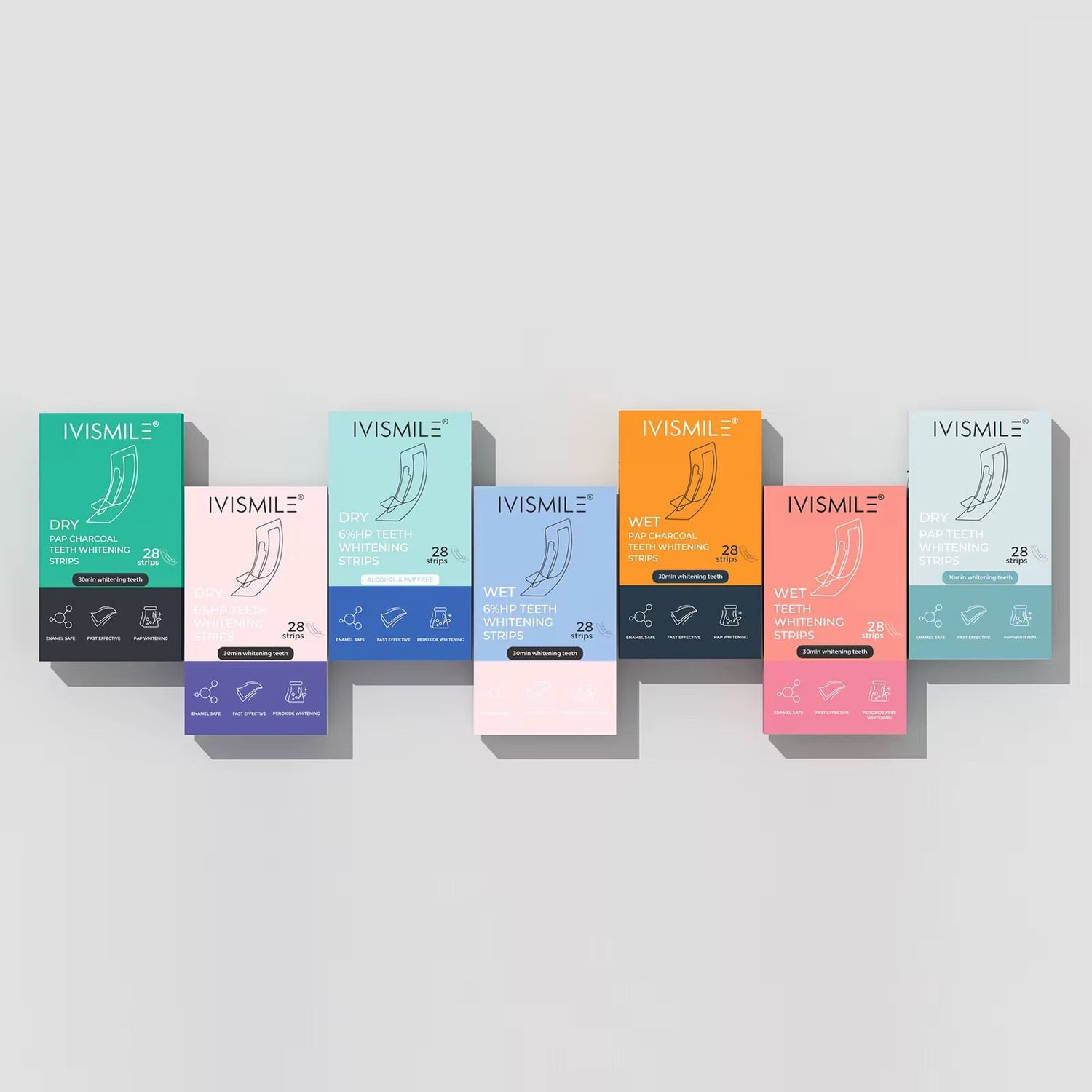Teeth whitening strips